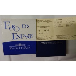 EURO DES ENFANTS - 1/4 EURO 2002 - ARGENT