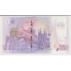 SPAIN - TOURISTIC 0 EURO SOUVENIR NOTE - CANARY ISLANDS - TENERIFE - 2019