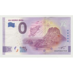 SPANIEN - TOURISTISCH 0 EURO SOUVENIR-SCHEINE - IBIZA - 2020