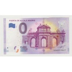 ESPAGNE - BILLET DE 0 EURO SOUVENIR - PUERTA DE ALCALA MADRID - 2020