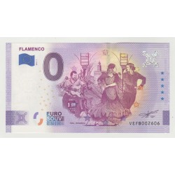 ESPAGNE - BILLET DE 0 EURO SOUVENIR - FLAMENCO - 2021