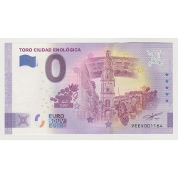 ESPAGNE - BILLET DE 0 EURO SOUVENIR - TORO CIUDAD ENOLOGICA - 2021