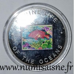 UGANDA - KM 113 - 1,000 SHILLING 2002 - Red fish