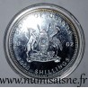 OUGANDA - KM 109 - 1.000 SHILLING 2002 - Phoque