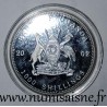 UGANDA - KM 110 - 1,000 SHILLING 2002 - Turtle