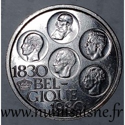 BELGIUM - KM 161a - 500 FRANCS 1980 - 150 YEARS OF INDEPENDENCE - FRENCH LEGEND