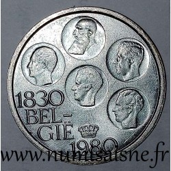 BELGIEN - KM 162a - 500 FRANCS 1980 - 150 JAHRE UNABHÄNGIGKEIT - NIEDERLÄNDISCHE LEGENDE