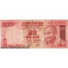 INDIA - PICK 96 - 20 RUPEES - 2007 - LETTER R