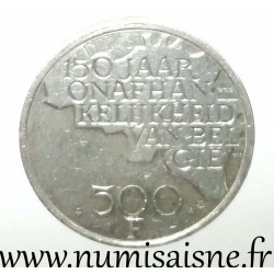 BELGIQUE - KM 162a - 500 FRANCS 1980 - 150 ANS DE L'INDÉPENDANCE - LÉGENDE NEERLANDAISE