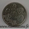 BELGIUM - KM 162a - 500 FRANCS 1980 - 150 YEARS OF INDEPENDENCE - DUTCH LEGEND