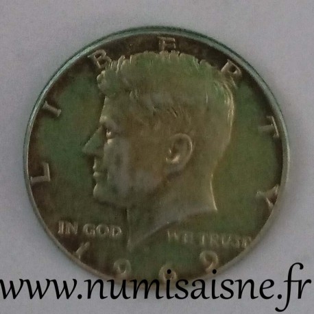 UNITED STATES - KM 202 a - 1/2 DOLLAR 1969 - Philadelphie -  John Fitzgerald Kennedy