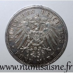 GERMANY - PRUSSIA - KM 536 - 5 MARK 1913 A - Berlin