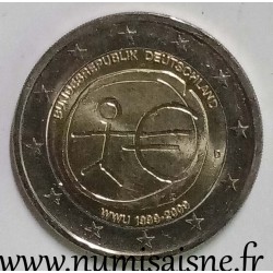 ALLEMAGNE - 2 EURO 2009 D - Munich - 10 ans de l'Union économique et monétaire - UEM