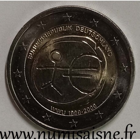 GERMANY - 2 EURO 2009 G - Karlsruhe - 10 Years of Economic and Monetary Union - EMU