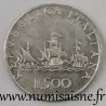 ITALIE - KM 98 - 500 LIRE 1964