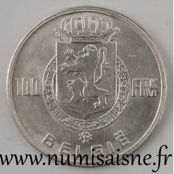 BELGIQUE - KM 139 - 100 FRANCS 1949 - DYNASTIE - Frappe décalée à 7h