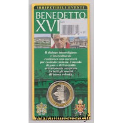 MEDAL - POPE - BENEDICT XVI - 500 YEARS OF THE RENOVATION OF SAINT PIERRE'S BASILICA