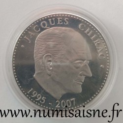 FRANCE - MEDAL - PRESIDENT JACQUES CHIRAC - 1995 - 2007
