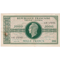 FAY VF 13/2 - 1000 FRANCS MARIANNE - 1945 - SUPERBE - PICK 108