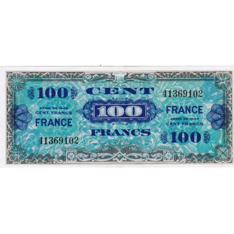 FRANCE - PICK 105s - 100 FRANCS VERSO FRANCE - 1945 - WITHOUT SERIES