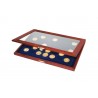 DESTOCKING - Wooden display case for pieces of 26mm, 29mm, 34mm or SLABS