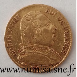 GADOURY 1026 - 20 FRANCS 1814 W - Lille - TYPE LOUIS XVIII - KM 706.1