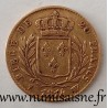 FRANCE - KM 706 - 20 FRANCS 1814 W - Lille - TYPE LOUIS XVIII