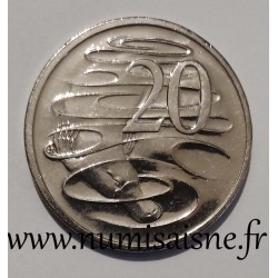 AUSTRALIA - KM 403 - 20 CENTS 2001 - Platypus