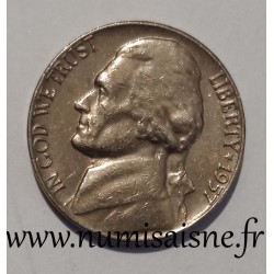 UNITED STATES -  KM A 192 - 5 CENTS 1957 - Philadelphia - THOMAS JEFFERSON