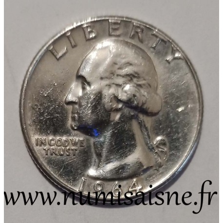 UNITED STATES - KM A 164 a - 1/4 DOLLAR 1964 - GEORGE WASHINGTON