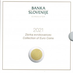 SLOVENIE - COFFRET EURO BRILLANT UNIVERSEL 2021 - 10 PIECES (8.88 euros)