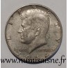 ÉTATS UNIS - KM 202 - 1/2 DOLLAR 1964 D - Denver - KENNEDY