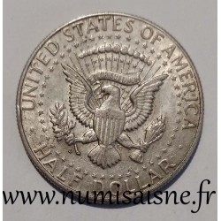 ÉTATS UNIS - KM 202 - 1/2 DOLLAR 1964 D - Denver - KENNEDY