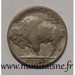 ETATS UNIS - KM 134 - 5 CENTS 1937 - BUFFALO