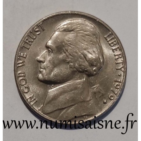 UNITED STATES - KM 192 - 5 CENTS 1979 D - Denver - THOMAS JEFFERSON