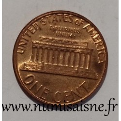 UNITED STATES - KM 201a - 1 CENT 1981 D - Denver - LINCOLN MEMORIAL PENNY