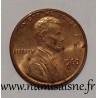 UNITED STATES - KM 201a - 1 CENT 1980 D - Denver - LINCOLN MEMORIAL PENNY