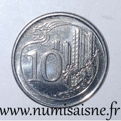 SINGAPORE - KM 346 - 10 CENTS 2013