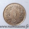 SCHWEIZ - KM 26 - 5 RAPPEN 1943 B