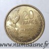 FRANCE - KM 917.2 - 20 FRANCS 1950 B - TYPE G.GUIRAUD - 4 FEATHERS