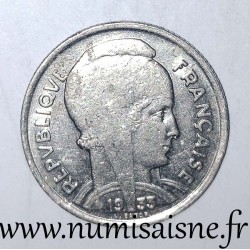 FRANCE - KM 887 - 5 FRANCS 1933 TYPE L. BAZOR - VARIETY 'L' FAR