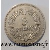 FRANCE - KM 888 - 5 FRANCS 1935 - TYPE LAVRILLIER