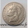 FRANCE - KM 888 - 5 FRANCS 1935 - TYPE LAVRILLIER