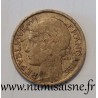 FRANCE - KM 894 - 50 CENTIMES 1939 B - Bruxelles - TYPE MORLON