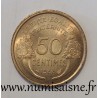 FRANCE - KM 894 - 50 CENTIMES 1938 - TYPE MORLON