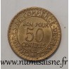 FRANCE - KM 884 - 50 CENTIMES 1927 - TYPE CHAMBER OF COMMERCE