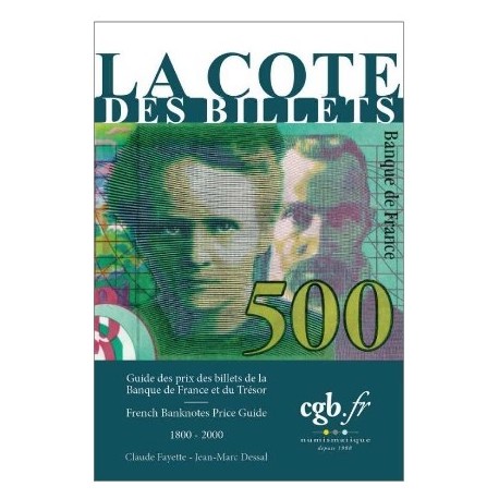 FRENCH BANKNOTES QUOTATION - LA COTE DES BILLETS DE LA BANQUE DE FRANCE ET DU TRÉSOR 2019
