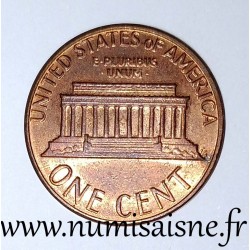 UNITED STATES - KM 201a - 1 CENT 1983 - Philadelphia - LINCOLN MEMORIAL PENNY