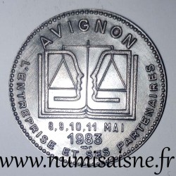 County 84 - AVIGNON - 79th CONGRESS OF NOTARIES OF FRANCE - 1983 - LER 455.7 b