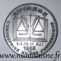 Komitat 84 - AVIGNON - 79. NOTARKONGRESS VON FRANKREICH - 1983 - LER 455.7 b